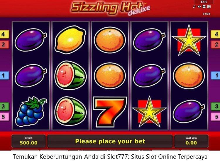 Temukan Keberuntungan Anda di Slot777: Situs Slot Online Terpercaya